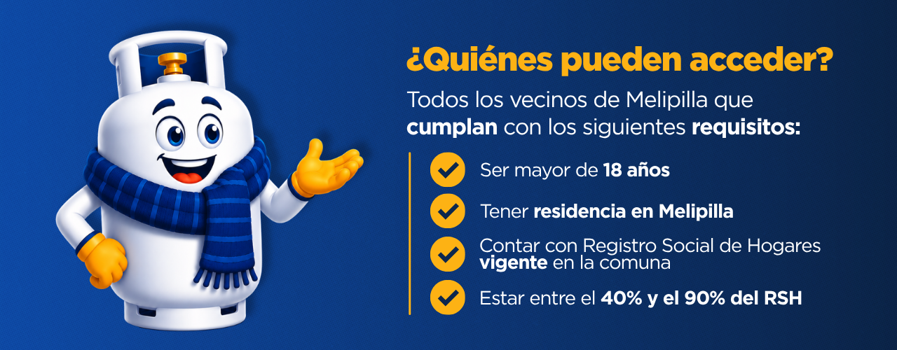 Requisitos para acceder al beneficio de gas